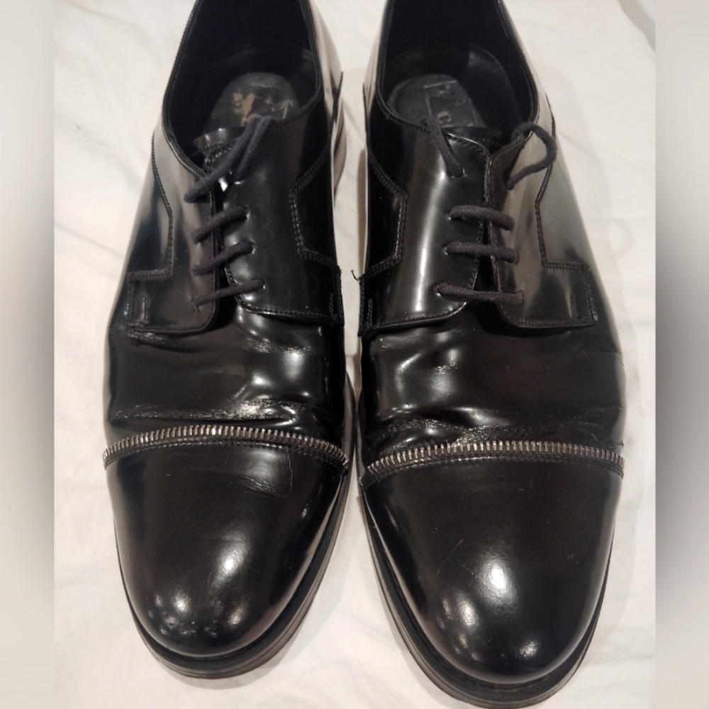 Versace Oxford style men's dress shoes size 42